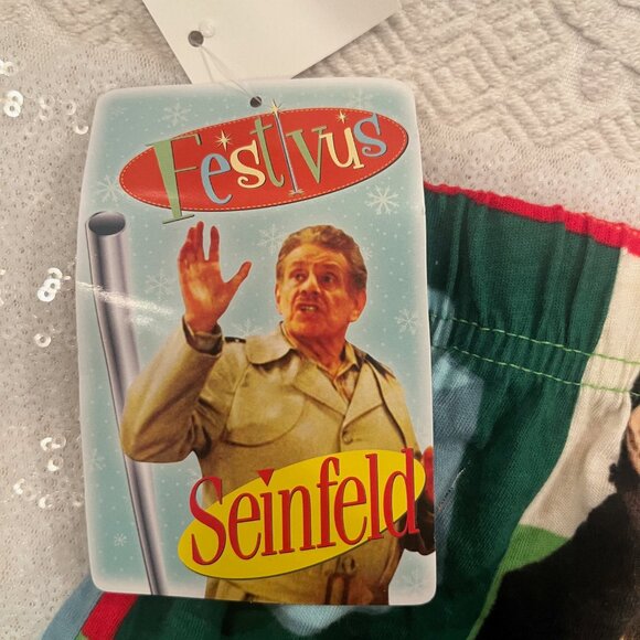 Xlarge Seinfeld Show Holiday Underwear Boxer 100% Cotton FESTIVUS - Picture 3 of 9